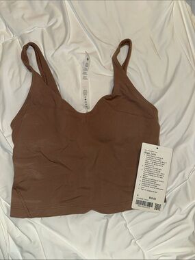 lululemon athletica Chocolate Brown Cropped Tank